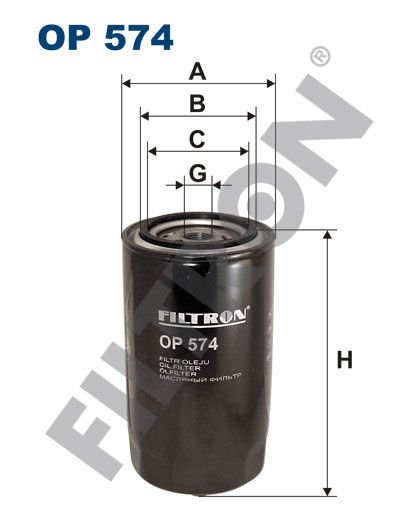YAĞ FİLTRESİ T4 AAF-ACU-AEN-AEU 90-03 - LT28-35 - LT40-55 82-96 - VOLVO 740-940-960-FILTRON OP574-074115561-075115561-1328162