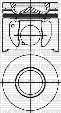 MOTOR PİSTON SEGMAN STD TRANSİT V184 2.4TDCI DURATORG 135PS / 140PS 04 89.91mm-YENMAK 31-03768-000-4C1Q6K100AAE-8772727