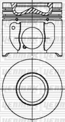 MOTOR PİSTON SEGMAN STD TRANSİT V184 2.4TDCI DURATORG 135PS / 140PS 04 89.91mm-YENMAK 31-03768-000-4C1Q6K100AAE-8772727