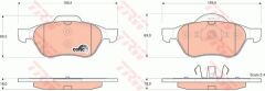 ÖN BALATA LGN II III 01 MGN II 02-TRW-7701206598-7701208183-7701209808