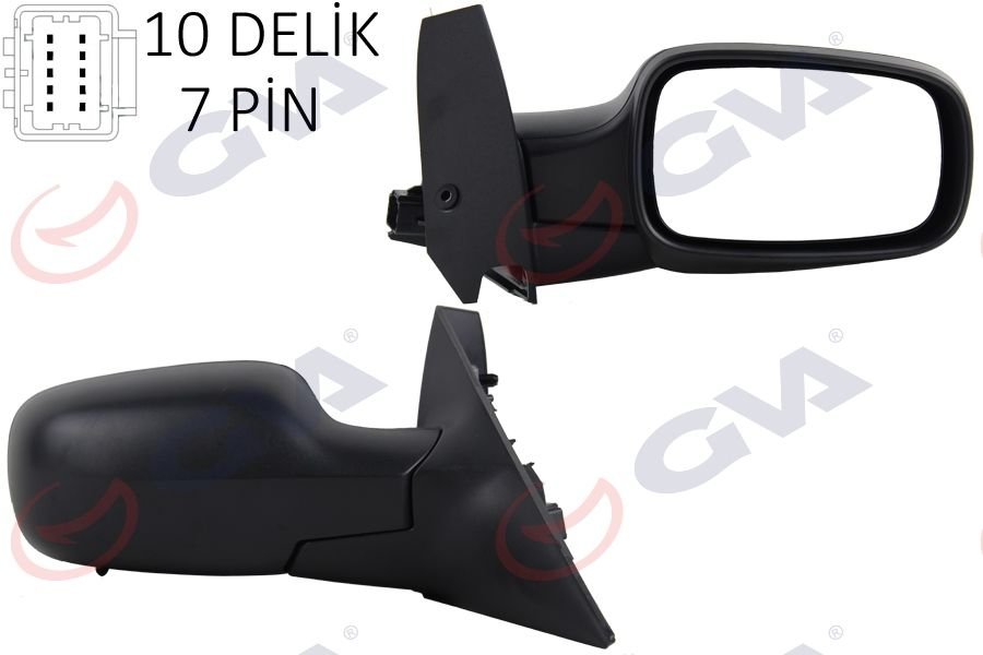 DIŞ DİKİZ AYNASI SAĞ SCENIC 03-08 ELEKTRİKLİ ISITMALI SENSÖRLÜ KONVEKS 7 FİŞ VM-139EHPSR-GVA-7701055997-7701068385