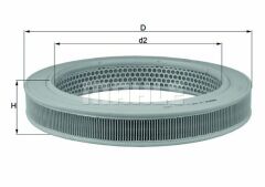 HAVA FILTRESI MERCEDES M102 W201 W124 S124-MAHLE LX754-A0030940804