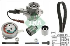 DEVİRDAİMLİ TRİGER SETİ GOLF7-A3-LEON-PASSAT-TİGUAN 1.6-2.0 TDİ 13 CLHA/B-DCXA-CRLB-CUVC-CRKA-CRKB--INA 530065030-04L198119B-04L198119A-04L121011E