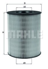 HAVA FILTRESI MERCEDES M166 W168 W414-MAHLE LX794-A1660940004