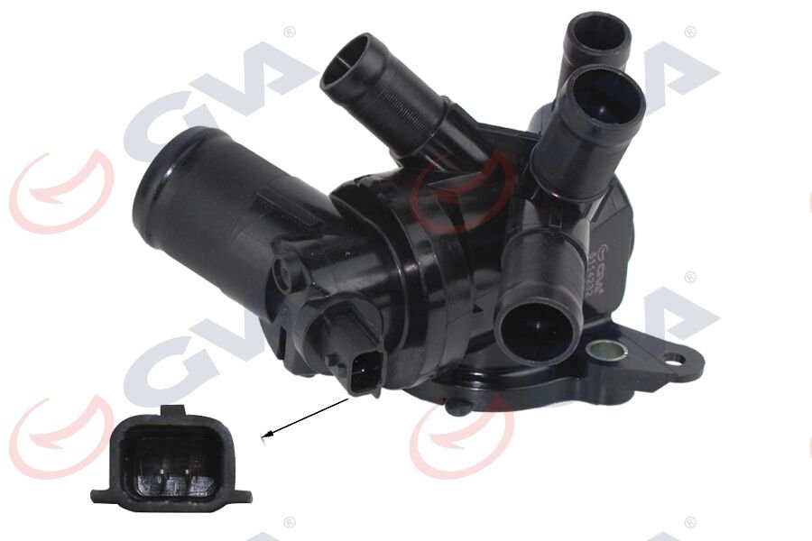 TERMOSTAT 95 C KOMPLE RENAULT CLIO IV 12 CAPTUR 13 MEGANE IV 15 DACIA DUSTER 13 DOKKER 12 NISSAN QASHQAI II J11 15 1.2 TCe H5F-GVA 5114232-110617089R-110619413R