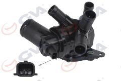 TERMOSTAT 95 C KOMPLE RENAULT CLIO IV 12 CAPTUR 13 MEGANE IV 15 DACIA DUSTER 13 DOKKER 12 NISSAN QASHQAI II J11 15 1.2 TCe H5F-GVA 5114232-110617089R-110619413R
