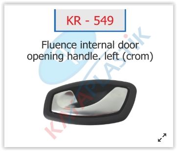 KAPI İÇ AÇMA KOLU SOL MEGANE III HB KROM-KAYA-826730001R