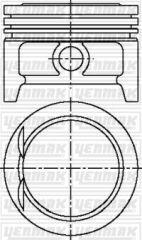 MOTOR PİSTON SEGMAN STD CORSA-TIGRA 93 X 1.4 XE/NC/NE/NZ 77.6-YENMAK 31-03808-000