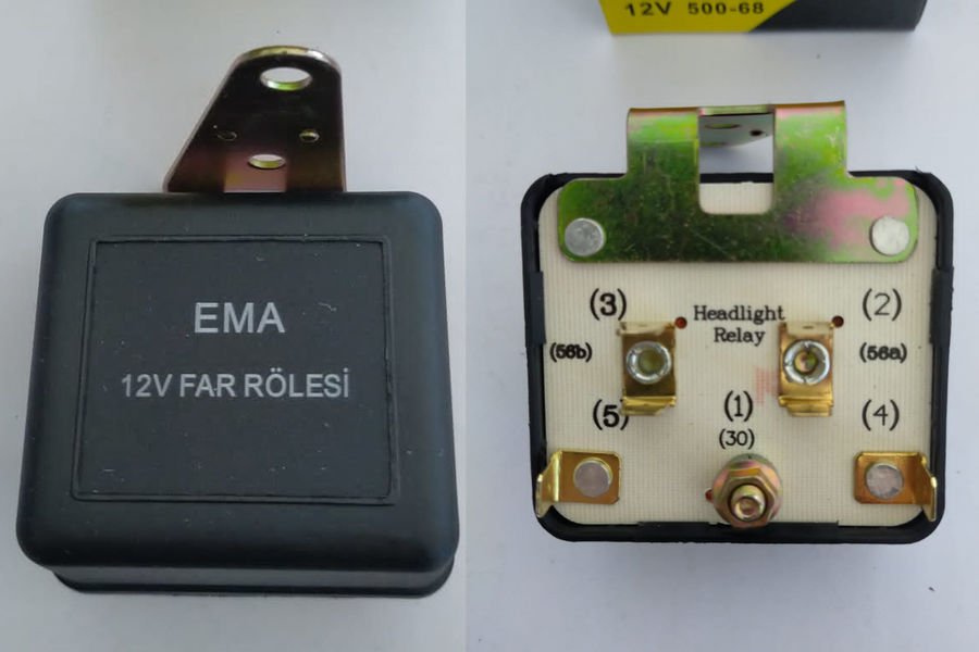12V FAR RÖLESİ-EMA 500-68