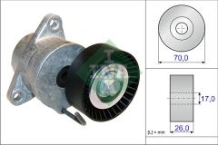ALTERNATÖR GERGİ RULMANI KÜTÜKLÜ ASTRA J-INSIGNIA-ZAFIRA TOURER C- 2.0 CDTİ 10-INA 534043910-55562864-1340269