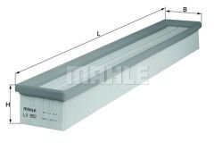 HAVA FILTRESI MERCEDES M111 W203 S203 CL203-MAHLE LX992-A1110940304