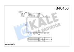 KALORIFER RADYATORU BMW E34 88 92-KALE 346465-64111384725