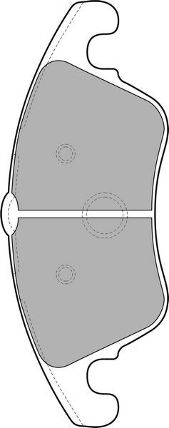 FREN BALATASI ON MERCEDES W204 S204 C204 C218 W212 C207-DELPHI-A0074207520