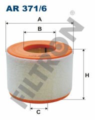 HAVA FİLTRESİ A6 2.0 TFSI-TDI 2011-FILTRON AR371.6-4G0133843H-4G0133843K
