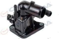 TERMOSTAT KOMPLE 88C LINEA-DOBLO-GRANDE PUNTO EVO-FIORINO 09-12 -ASTRA J 10 1.3DMTJ-CDTI Euro5-GVA 5129820-55206391-1338358