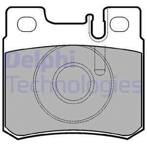FREN BALATASI ARKA MERCEDES W201 W202 W210 W124 R170-DELPHI-A0054201720