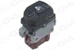 CAM AÇMA ANAHTARI TEKLİ ÖN SAĞ RENAULT MEGANE II 6 FİŞLİ-GVA-8200414962-8200414961