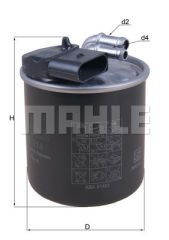 YAKIT FILTRESI MERCEDES OM651 W639 W447 W470 B906 B907 B910-MAHLE KL914-A6510903152