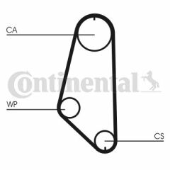 TRİGER KAYIŞI 111x200 111 DİŞ 20 VECTRA A 88-92 GD111H9.5P200 5047-CONTI CT720-636565