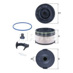 YAKIT FILTRESI MERCEDES OM654 W177 W247 W205 S205 C205 W213 S213 C238-MAHLE KX533KIT-A6540920100