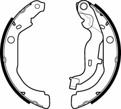 ARKA PABUÇ BALATA DACIA DUSTER 1.5 DCİ-1.6-1.6 16V 4x4 228.6x42-DELPHI-440607493R-440605238R-440607862R