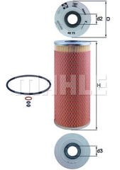 YAG FILTRESI BMW E34 M21-MAHLE OX72D-11422242288 11429064276
