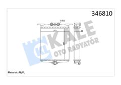 KALORIFER RADYATORU MERCEDES S-CLASS W140 91 98 SASI NO: A133638-KALE 346810-A1408300561