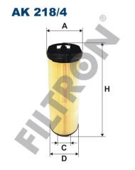 HAVA FILTRESI MERCEDES OM646 W204 S203 CL203 C209-FILTRON AK218.4-A6460940004