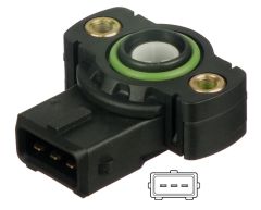 GAZ KELEBEK SENSORU BMW M42 M44 M50 M52 E36 E38 E39-DELPHI SS10562-12B1-13631721456-13631726591