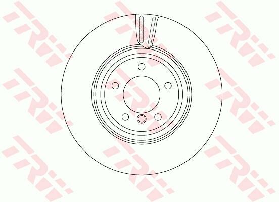 FREN DISKI ON ADET BMW E90 E91 E92 E93 E84-TRW DF4775S-34116855000