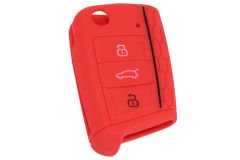 KONTAK ANAHTAR KUMANDA KORUYUCU KILIF SİLİKON KIRMIZI VW POLO-GOLF-PASSAT-JETTA-TIGUAN-TRANSPORTER TOURAN-SCIROCCO-CADDY-AFT HMA151-K-HMA151-K