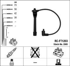 BUJİ KABLOSU PALIO 1.2 16V-NGK 2995-46474814
