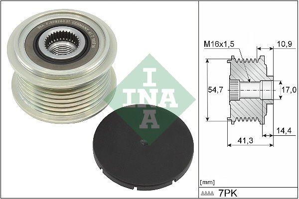 ALTERNATÖR GERGİ RULMANI FIAT DUCATO 2.3D 2010-INA 535035110-5801378902-5801591939