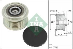 ALTERNATÖR GERGİ RULMANI FIAT DUCATO 2.3D 2010-INA 535035110-5801378902-5801591939