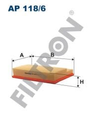 HAVA FILTRESI MERCEDES OM604 W202 S202 C208 A208 W163 R199-FILTRON AP118.6-A6040940404