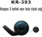 KOLTUK AYAR KOLU SİYAH SAĞ KANGOO 3-KAYA KR393-7701209972