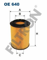 YAĞ FİLTRESİ PASSAT 2.3-TRANSPORTER T5 3.2-A8 3.7-4.2-Q7 3.6-FILTRON OE640-021115561B-077115562G-021115562A