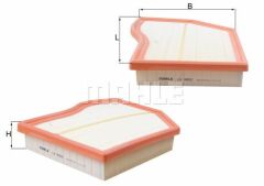 HAVA FILTRESI MERCEDES OM654 X118 W177 V177 W247 C118 H247 X247-MAHLE LX4802-A6540940204