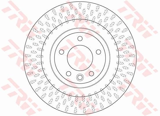 FREN DISKI ARKA R.R 4 VOGUE L405 12 R.R SPORT 2 L494 13 19 DISCOVERY 5 L462 16-TRW DF6528S-LR033302-LR099036