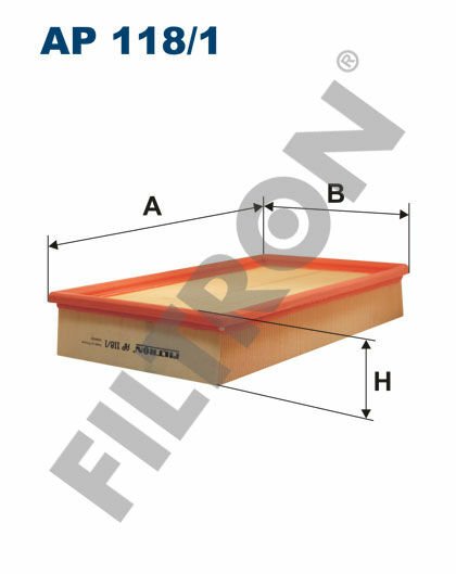 HAVA FILTRESI MERCEDES E-CLASS OM604 W210 S210-FILTRON AP118.1-A6040940504