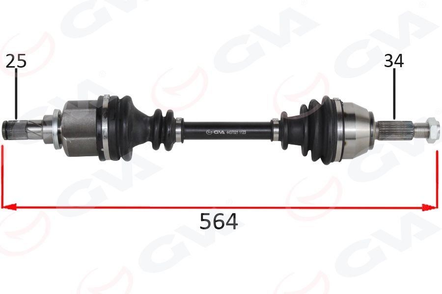 ÖN AKS KOMPLE SOL FORD FIESTA VI 1.0 ECOBOOST 14 B-MAX 14 1.6TI-GVA-D1B73B437CB-1768179