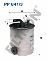YAKIT FILTRESI MERCEDES OM611 OM668 W168 W414 W638 B901 B904-FILTRON PP841.3-A6110920101