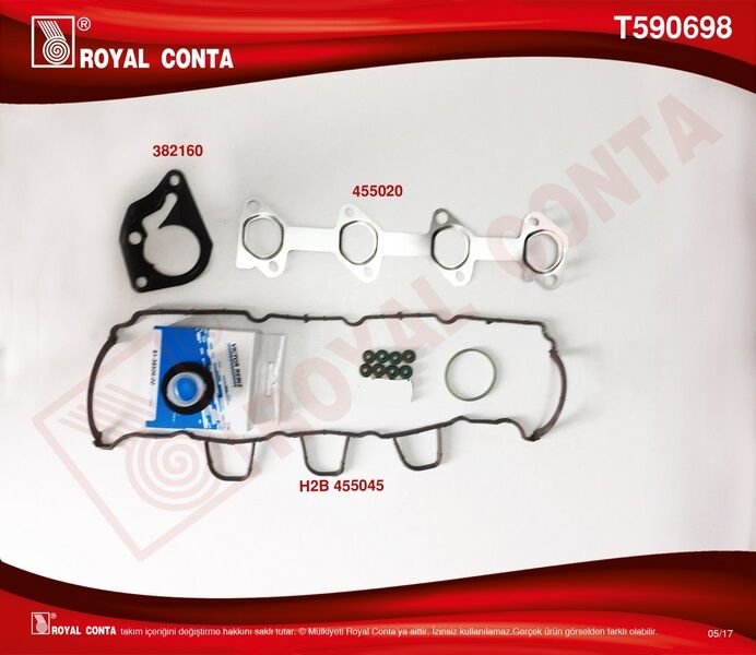 ÜST TAKIM CONTA REINZ KE SUB.L SKC SİZ MGN III-FLUENCE-CLIO III-KNG-SCENIC III-DUSTER-LOGAN 1.5DCİ-ROYAL T590698-7701479013