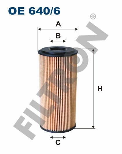 YAG FILTRESI MERCEDES OM640 W168 W245 W414-FILTRON OE640.6-A6401800109