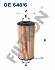 YAG FILTRESI MERCEDES OM640 W168 W245 W414-FILTRON OE640.6-A6401800109