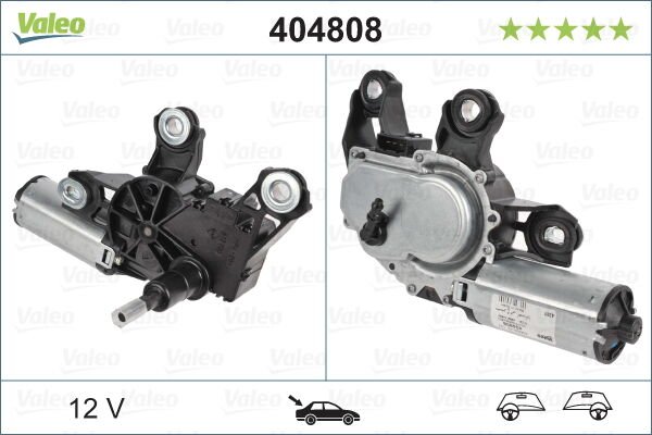 SİLECEK MOTORU ARKA VW TRANSPORTER T5 04-VALEO-7H0955711