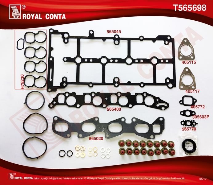 ÜST TAKIM CONTASI CORTECO KEÇELİ REINZ SUBAP LASTİK SKC SİZ DOBLO-LINEA-BRAVO II 1.6 DMTJ-ROYAL T565698-71754668