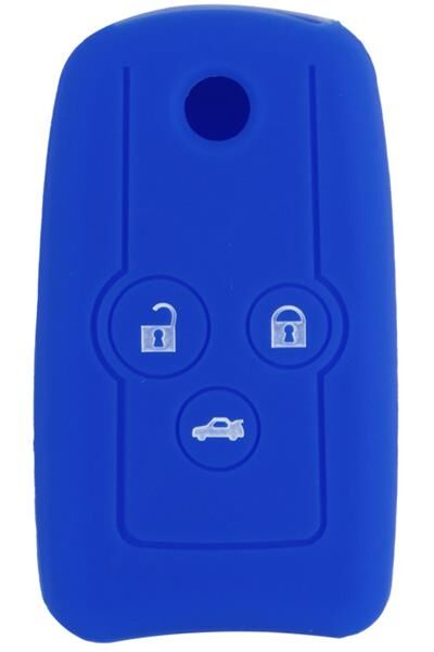 KONTAK ANAHTAR KUMANDA KORUYUCU KILIF SİLİKON 3 TUŞ MAVİ HONDA CIVIC-AFT HMA060-M-HMA060-M