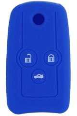 KONTAK ANAHTAR KUMANDA KORUYUCU KILIF SİLİKON 3 TUŞ MAVİ HONDA CIVIC-AFT HMA060-M-HMA060-M