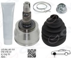 AKS KAFASI PALIO ALBEA 1.6 16V DIS:22 IC: 22 CONTA CP:52MM U:151.5MM-GVA-46307122-7078573